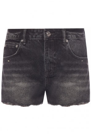 ‘lexi’ raw-edge denim shorts, zdjęcie 1 ‘lexi’ raw-edge denim shorts od AllSaints